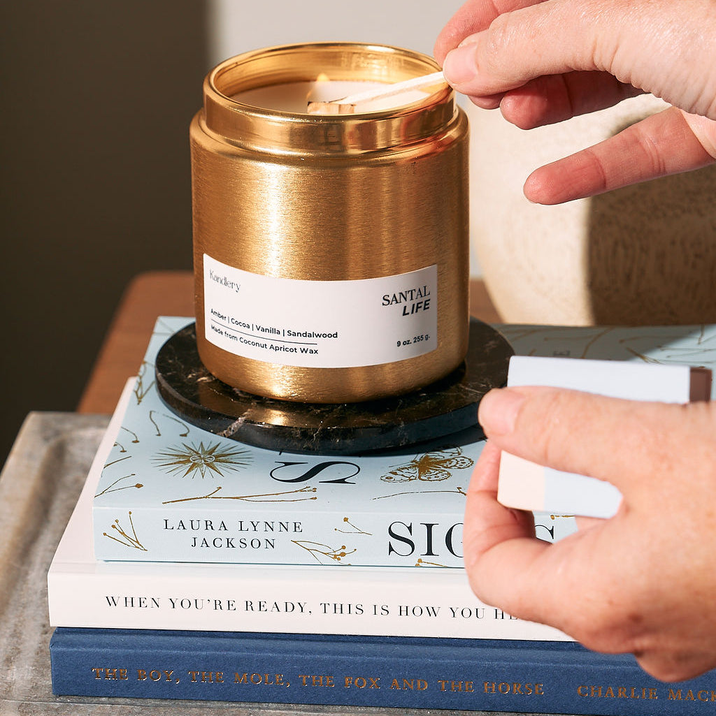 santal candle